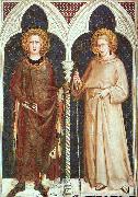 Simone Martini St.Louis of France and St.Louis of Toulouse painting